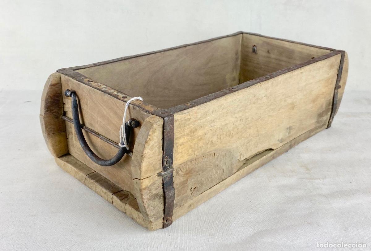 Cajas y cajitas met&aacute;licas: Caja fabricada con madera antigua - Foto 5