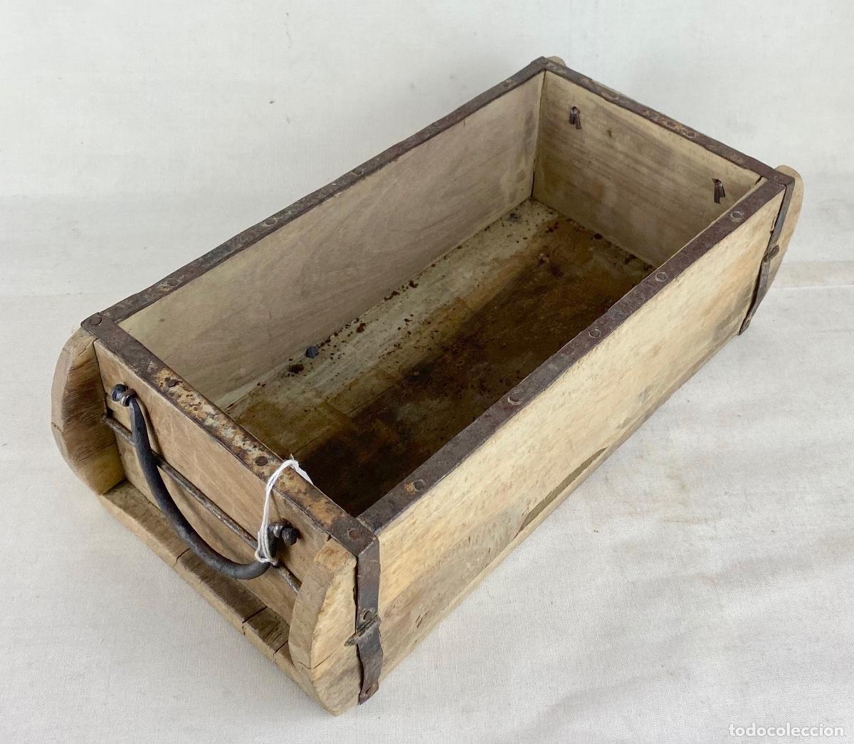 Cajas y cajitas met&aacute;licas: Caja fabricada con madera antigua - Foto 6