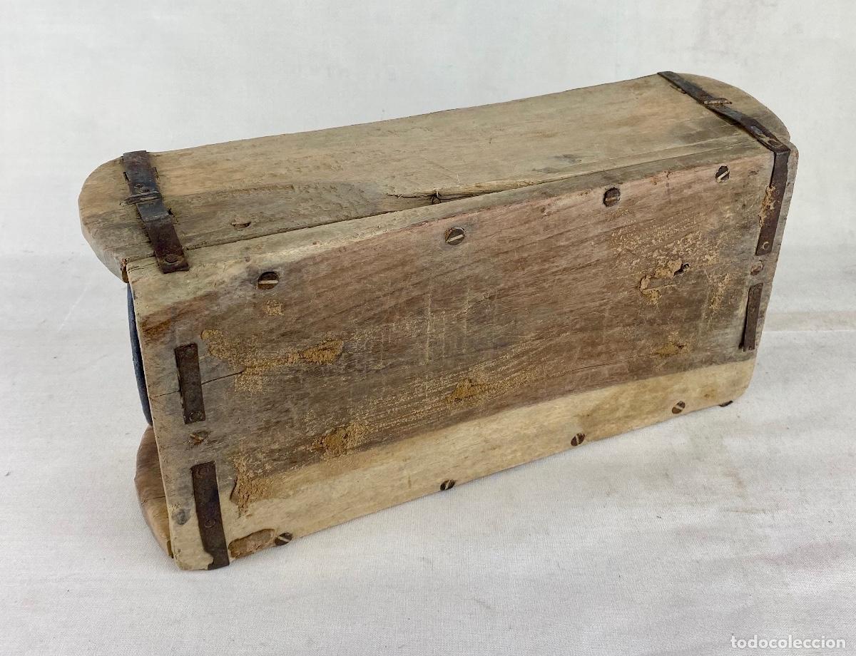 Cajas y cajitas met&aacute;licas: Caja fabricada con madera antigua - Foto 7