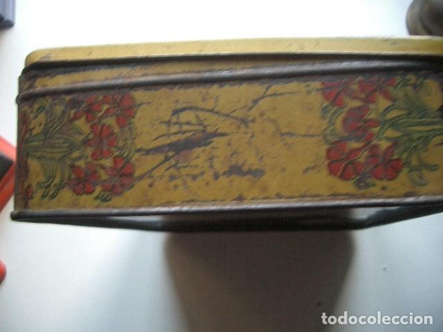Cajas y cajitas met&aacute;licas: Lata de azafr&aacute;n tema Quijote - Foto 3