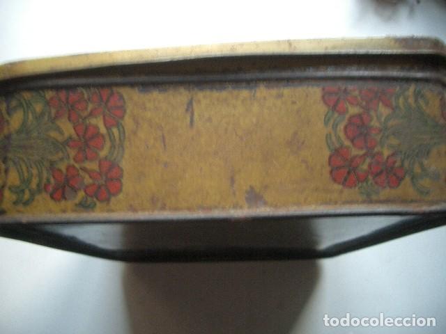 Cajas y cajitas met&aacute;licas: Lata de azafr&aacute;n tema Quijote - Foto 5