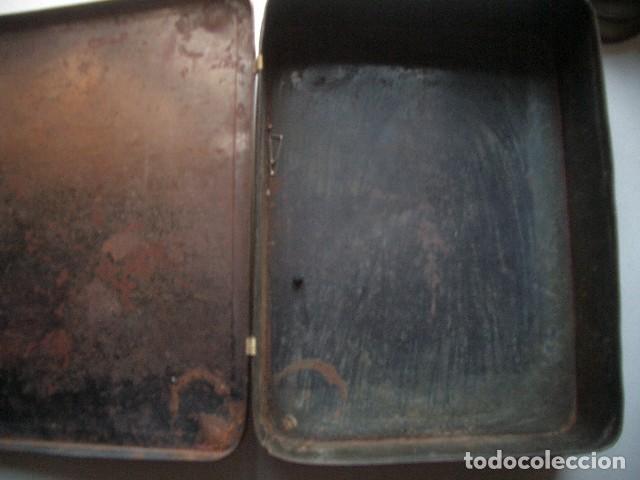 Cajas y cajitas met&aacute;licas: Lata de azafr&aacute;n tema Quijote - Foto 7