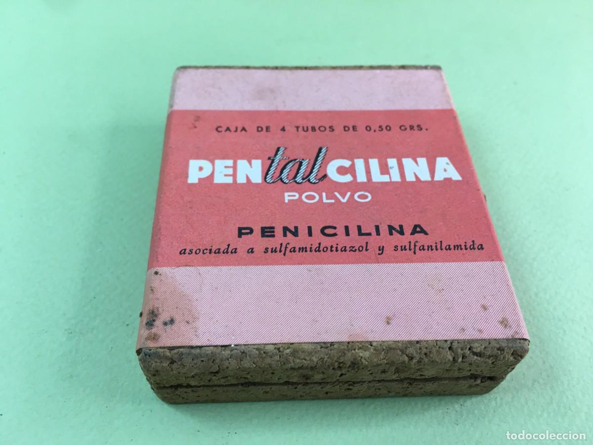 Boxes and metal boxes: CAJA DE FARMACIA PENTALCILINA POLVO