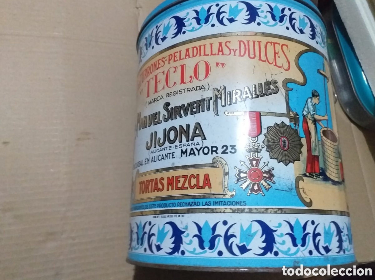 Cajas y cajitas met&aacute;licas: Caja de turrones - Foto 2