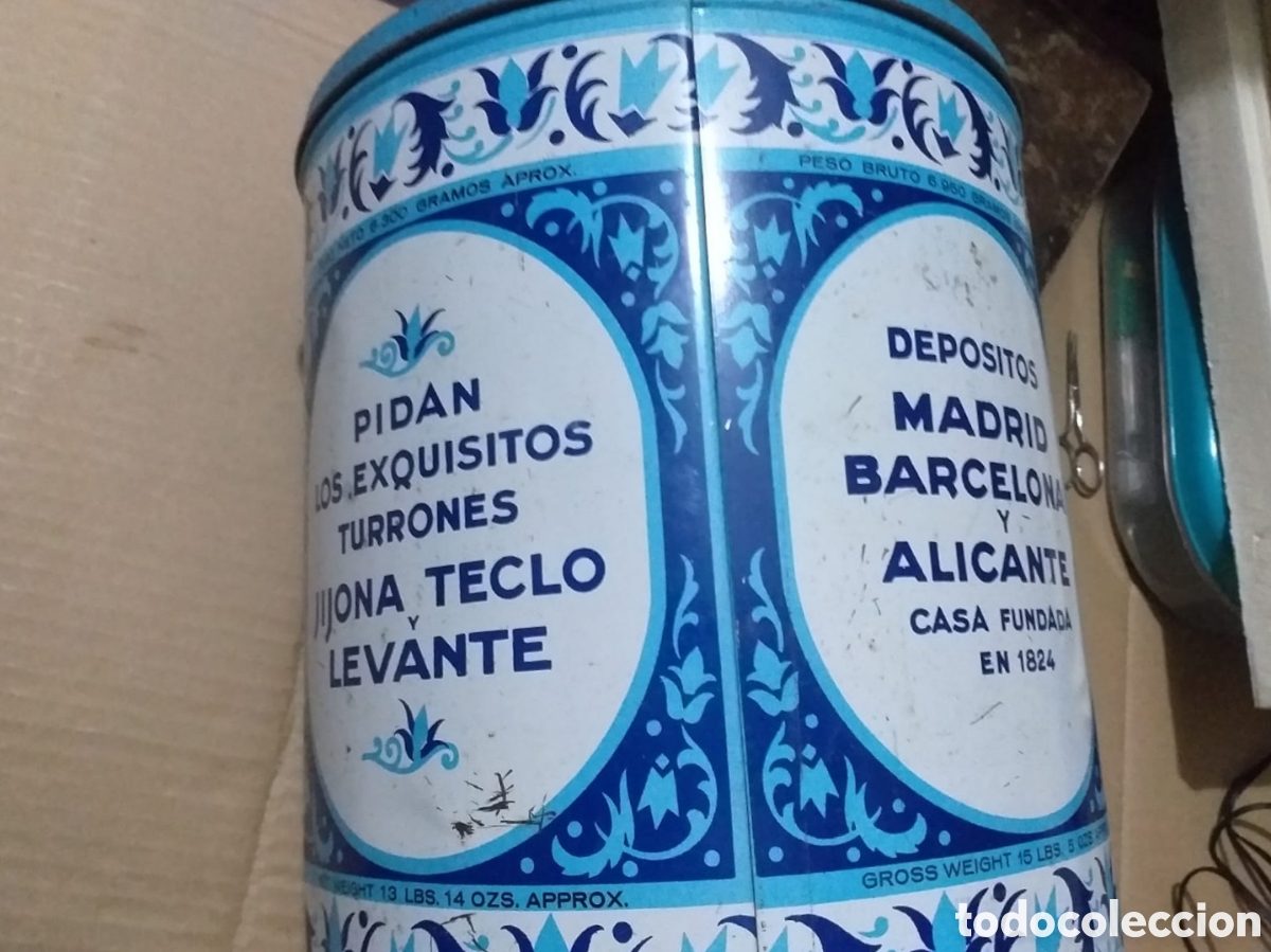 Cajas y cajitas met&aacute;licas: Caja de turrones - Foto 3