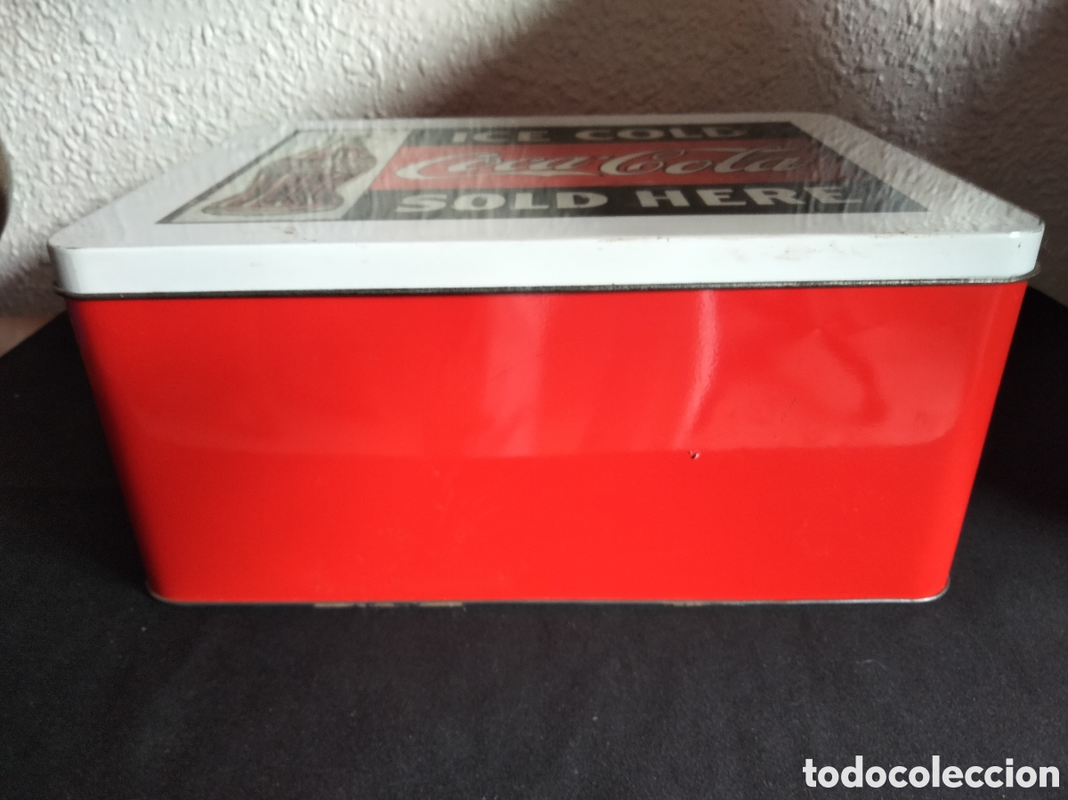 Cajas y cajitas met&aacute;licas: Caja de lata Coca-Cola - Foto 2
