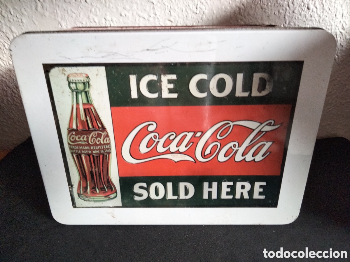 Cajas y cajitas met&aacute;licas: Caja de lata Coca-Cola - Foto 1