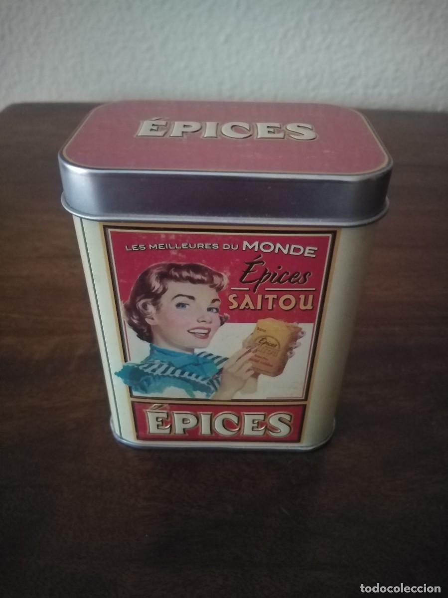 Cajas y cajitas met&aacute;licas: 7 Cajas de lata estilo Vintaje. - Foto 5