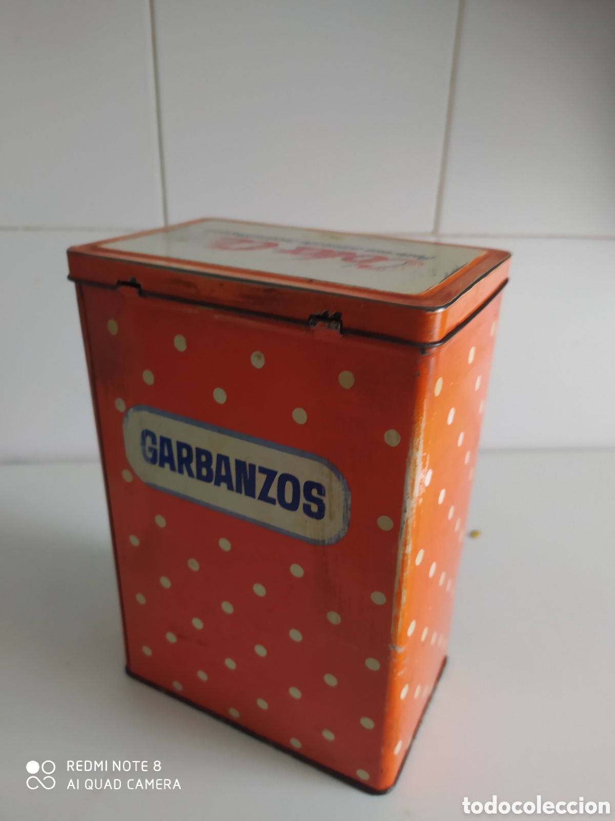 Cajas y cajitas met&aacute;licas: Lata Caja Met&aacute;lica de Cola-Cao Antigua