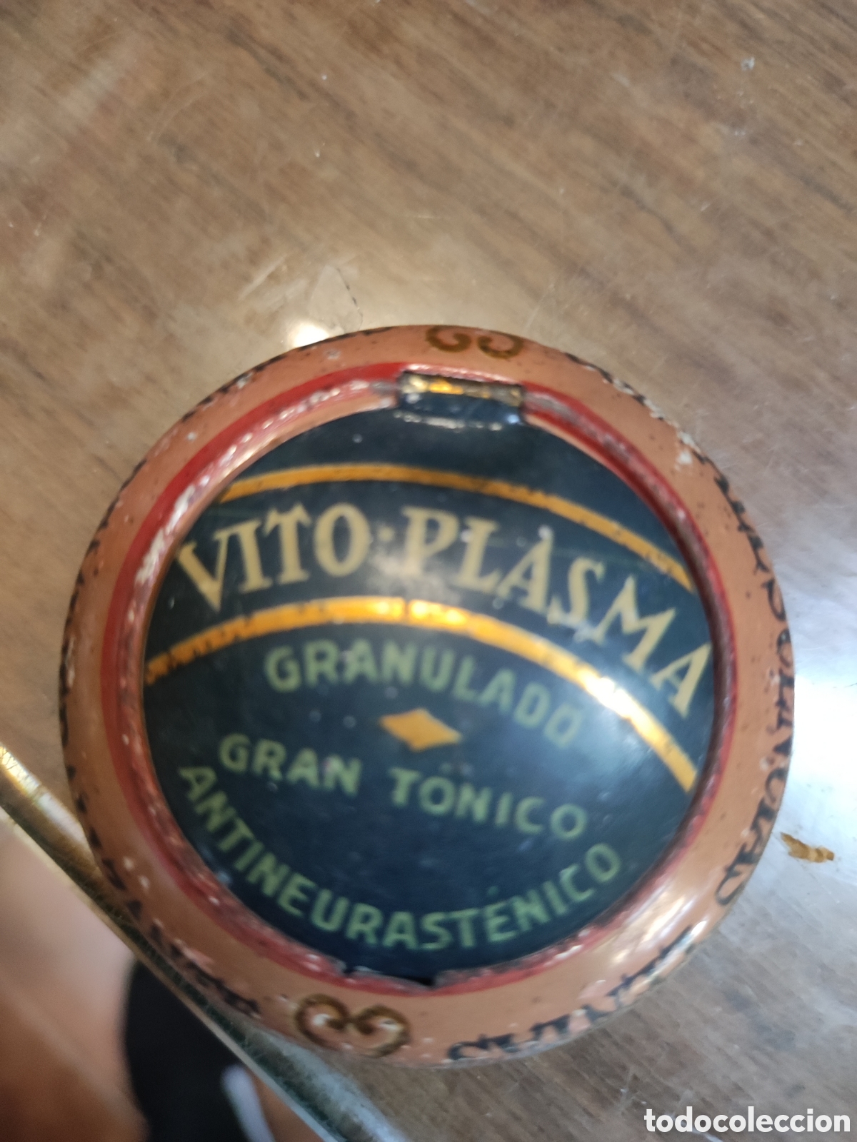 Blechdosen und Kisten: CAJA METALICA VITO-PLASMA-GRANULADA-PRODUCTO LABORATORIO KLAM REUS-A&Ntilde;OS 20/30