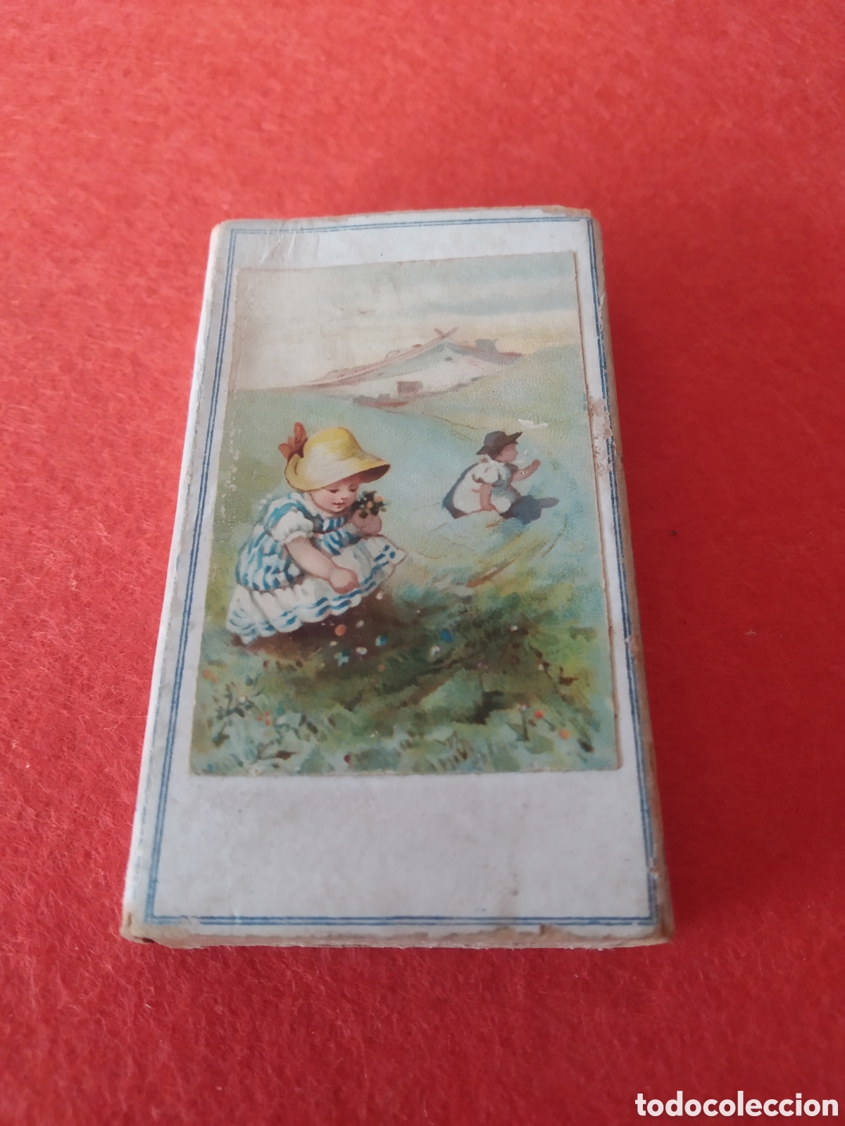 Cajas y cajitas met&aacute;licas: ANTIGUA CAJITA DE CARTON DE CHOCOLATE ITALIANO MORIONDO E GARIGLIO