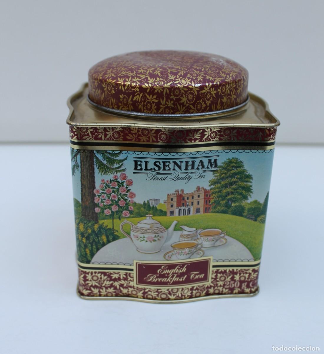 Cajas y cajitas met&aacute;licas: LATA DE TE INGLESA - ELSENHAM - Foto 1