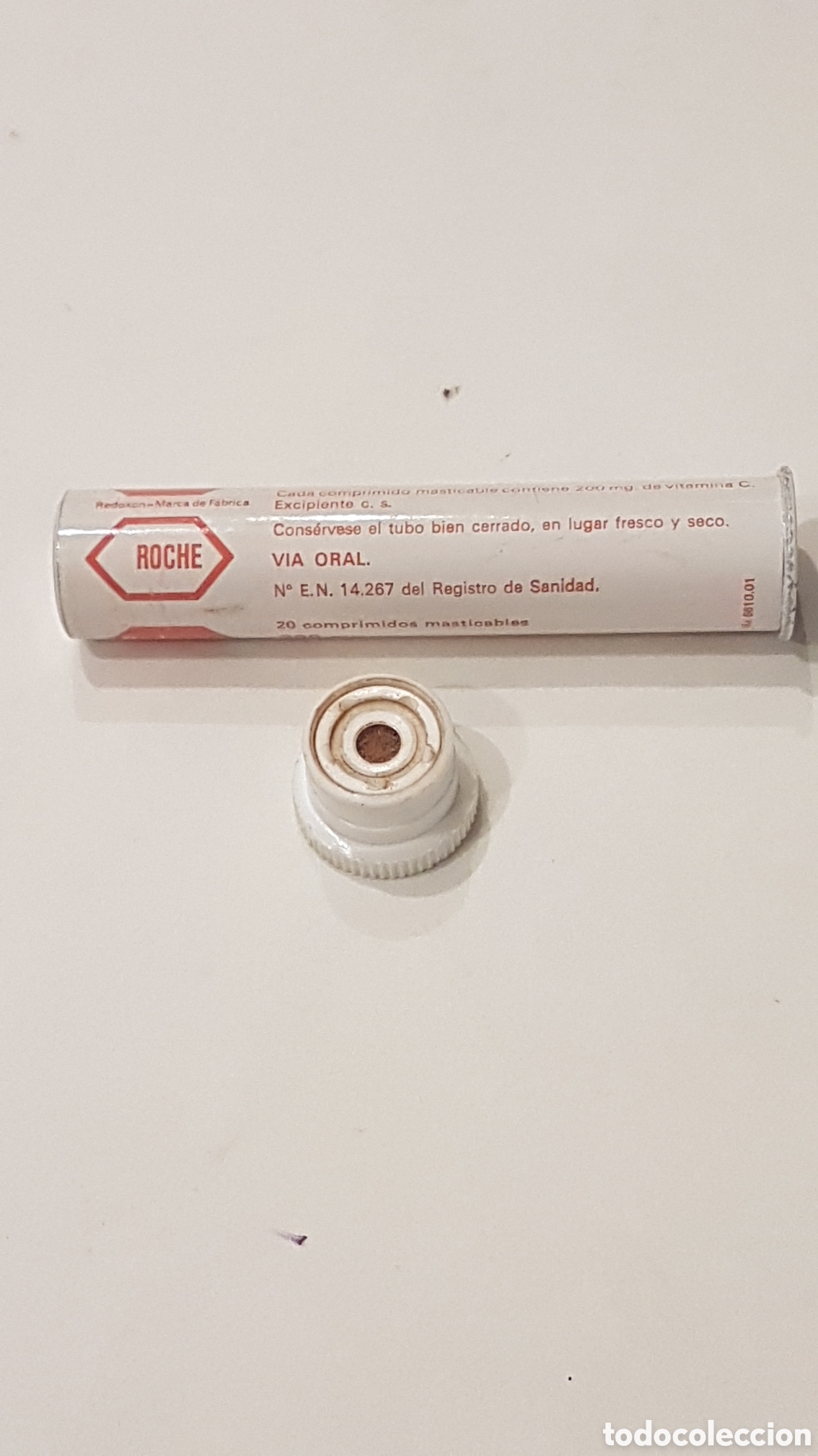 Cajas y cajitas met&aacute;licas: BOTE REDOXON 20 COMPRIMIDOS 200 GR ALUMINIO - Foto 6