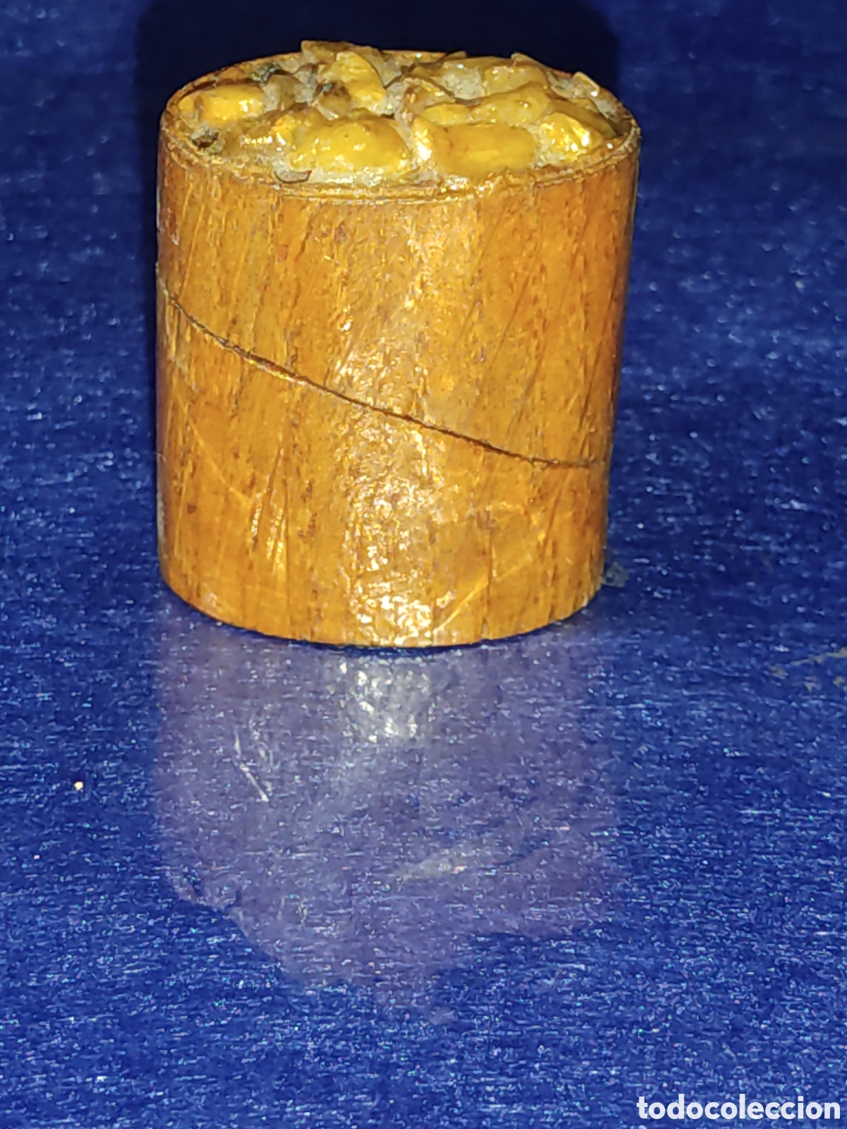 Cajas y cajitas met&aacute;licas: Caja, pastillero de madera. - Foto 2