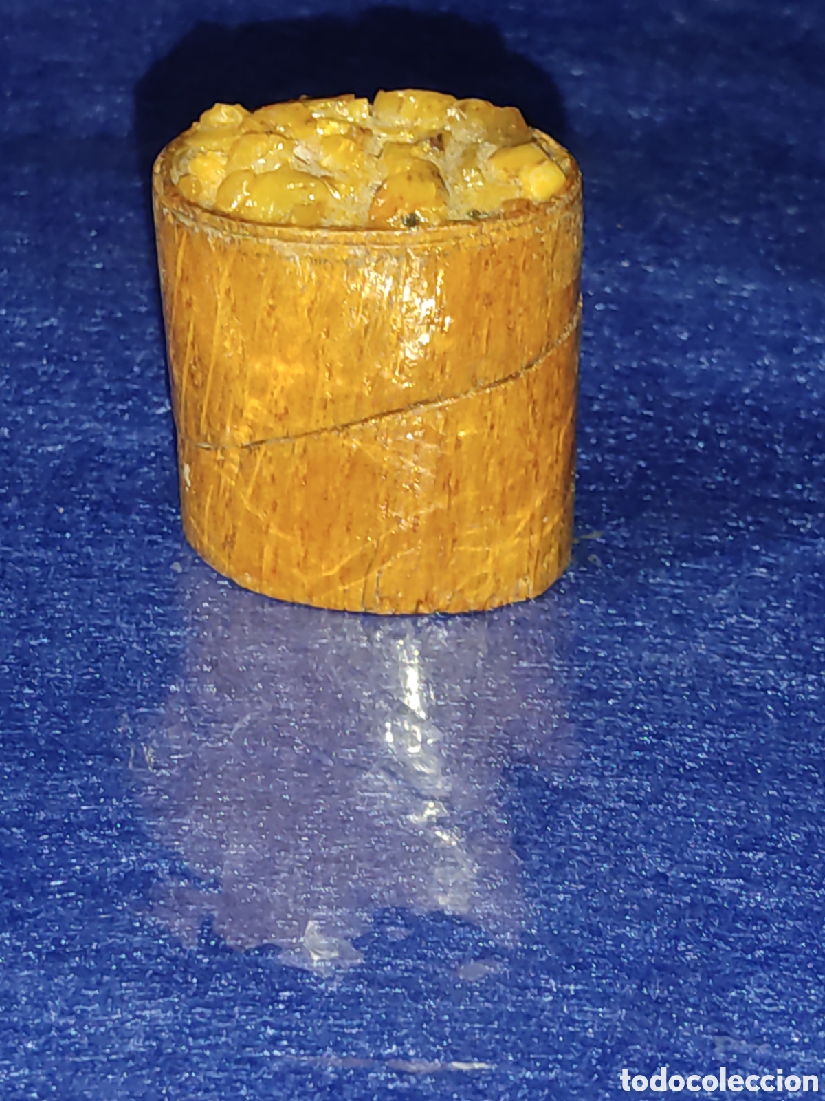 Cajas y cajitas met&aacute;licas: Caja, pastillero de madera. - Foto 1
