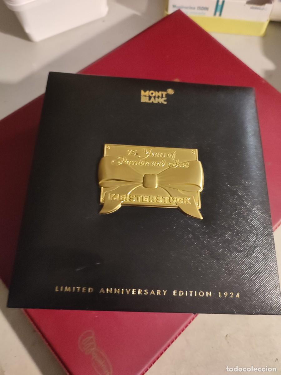 Boxes and metal boxes: Caja de mont blanco del 75 aniversario edici&oacute;n limitada