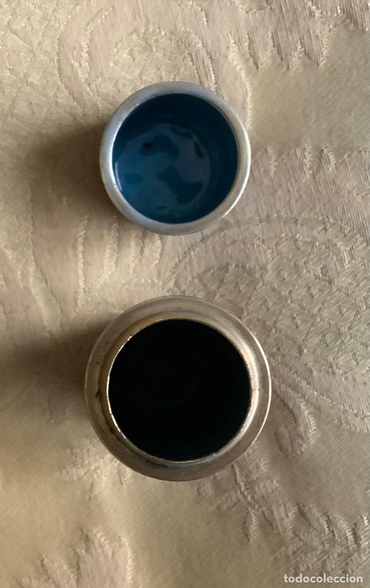 Cajas y cajitas met&aacute;licas: CLOISONNE CAJA BRONCE ESMALTADO - Foto 4