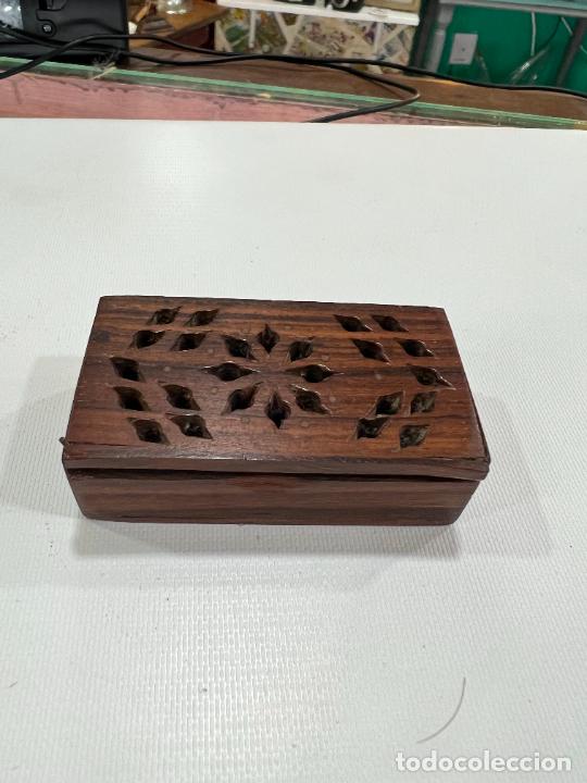 Blechdosen und Kisten: CAJA MADERA - MEDIDA 3,5 CM