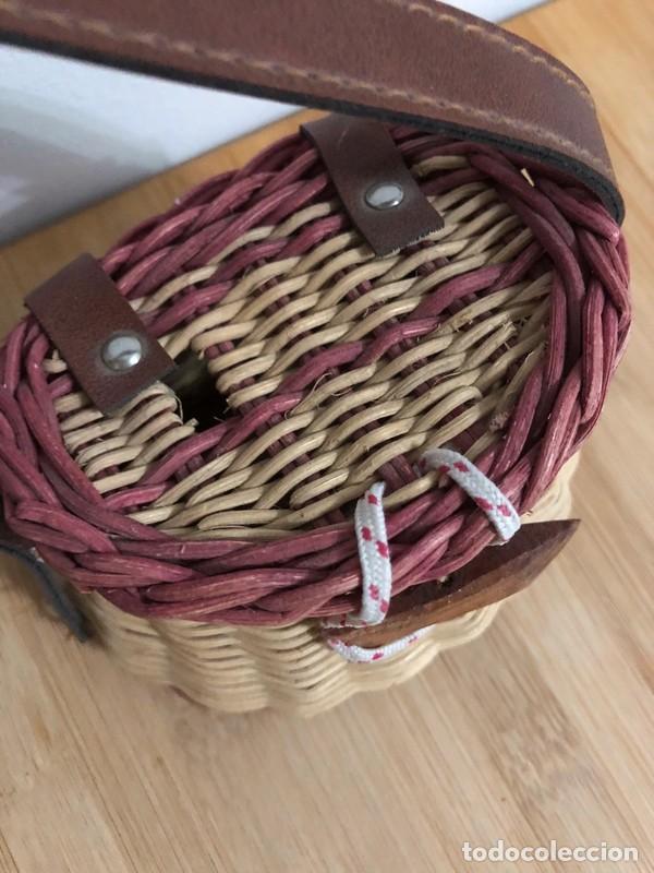 Cajas y cajitas met&aacute;licas: Cesta de mimbre peque&ntilde;a - Foto 4