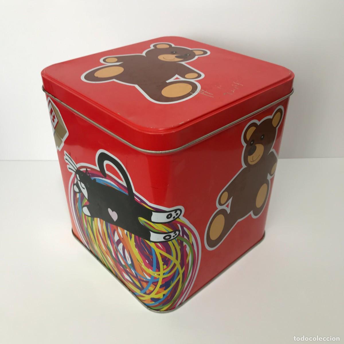 Boxes and metal boxes: CAJA METAL VACIO, CUADRADA PARA ORGANIZAR - JUGUETES, 21X19X19 CMS