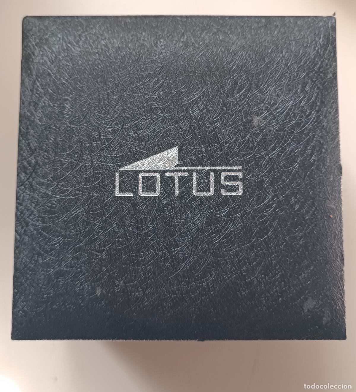 Cajas y cajitas met&aacute;licas: Caja para reloj lotus - Foto 1