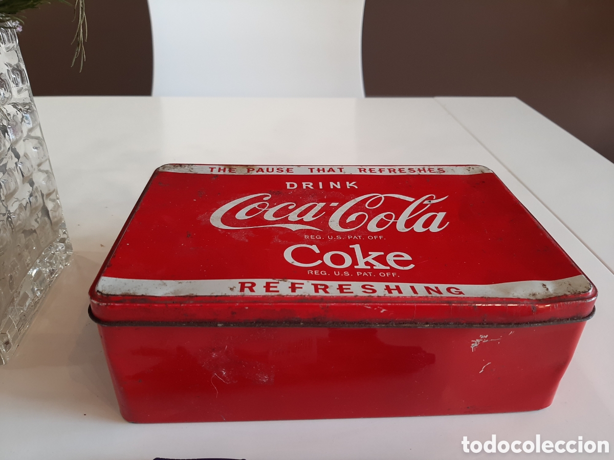 Lata Coca Cola. Antigua