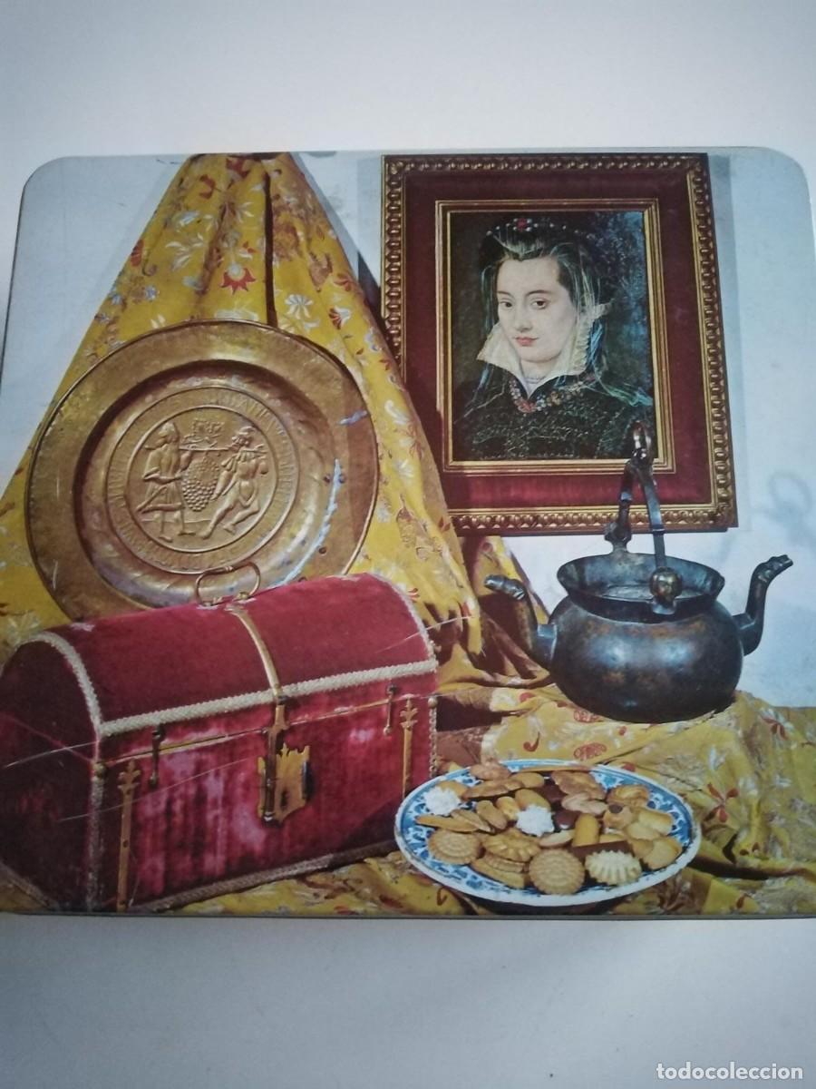 Cajas y cajitas met&aacute;licas: Caja lata galletas Fontaneda a&ntilde;os 60-70