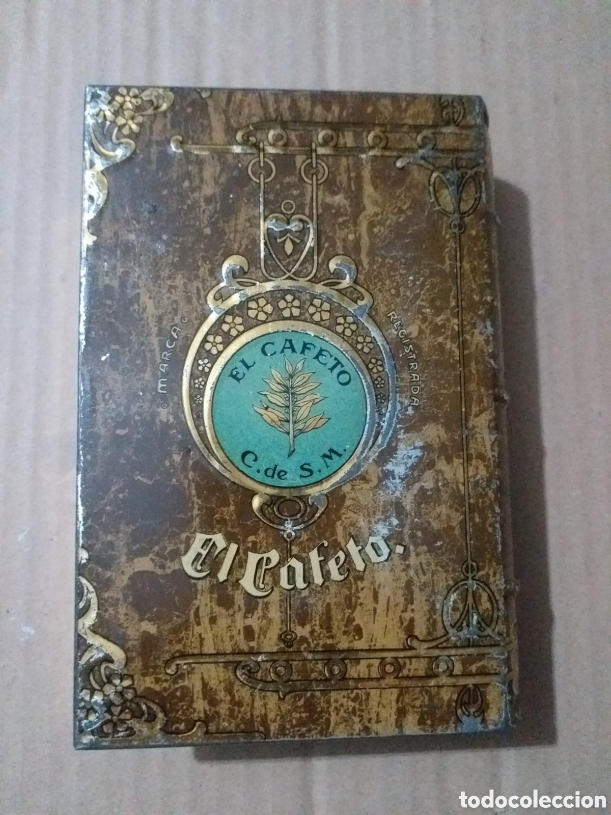 Cajas y cajitas met&aacute;licas: Caja de caf&eacute; - cafeto - Foto 2