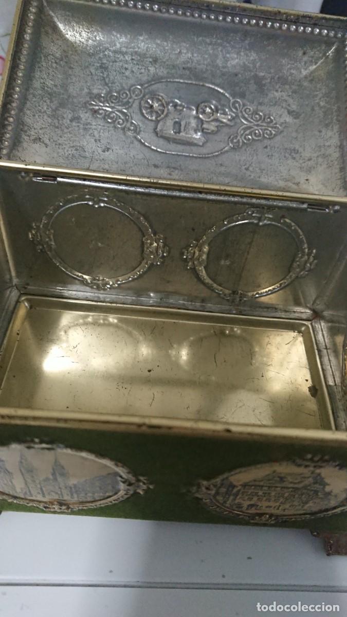 Cajas y cajitas met&aacute;licas: CAJA DE LATA SIMIL JOYERO - Foto 13
