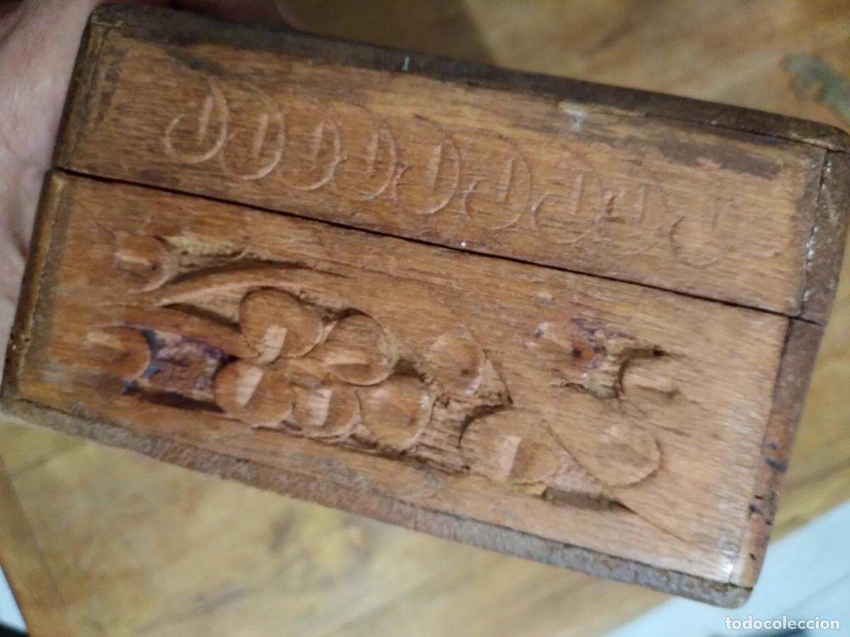 Cajas y cajitas met&aacute;licas: Caja de Madera Grabada - Foto 5