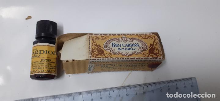 Blechdosen und Kisten: CAJA DE FARMACIA BIOCARDIOL AMOR&Oacute;S LAB. ALCOY // MEDICAMENTO ANTIGUO