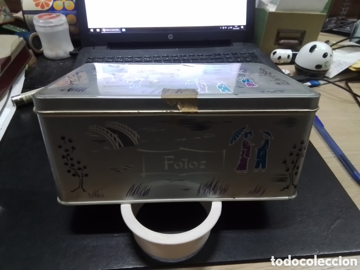 Cajas y cajitas met&aacute;licas: Caja de lata Cola-Cao Fotos