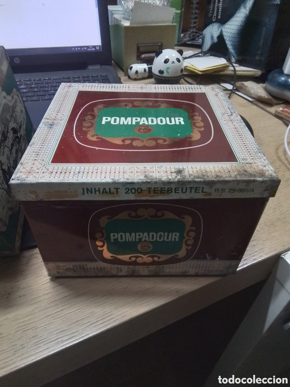 Caja de lata Pompadour