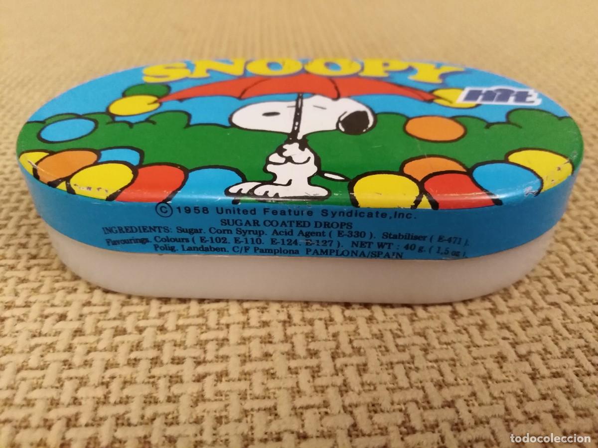 Cajas y cajitas met&aacute;licas: Caja de Caramelos Snoopy 1958 - Foto 3