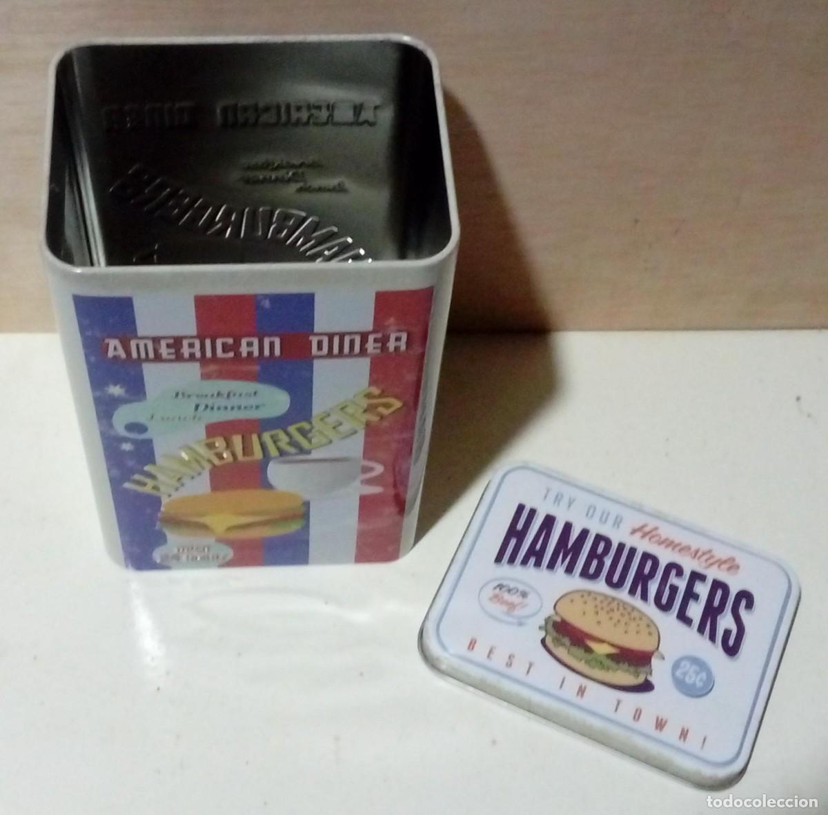 Cajas y cajitas met&aacute;licas: Bote, lata Hamburgers - Foto 4
