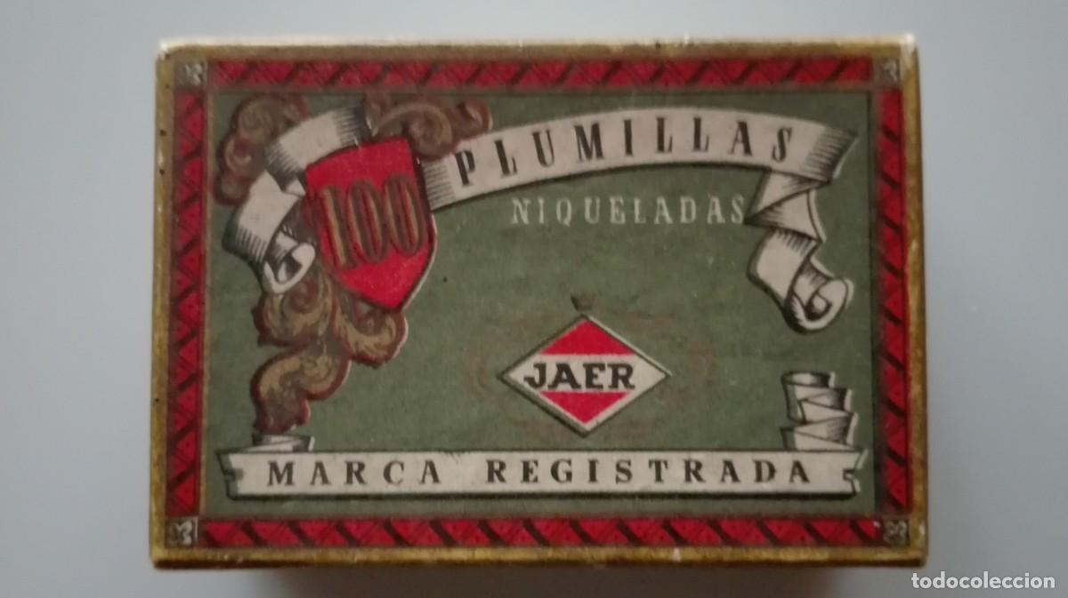 Cajas y cajitas met&aacute;licas: CAJA PLUMILLAS JAER