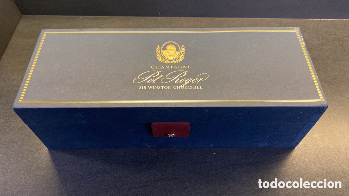 Cajas y cajitas met&aacute;licas: Caja champ&aacute;n Paul Roger-Winston Churchill