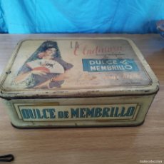 Cajas y cajitas metálicas: CAJA METALICA DULCE DE MEMBRILLO LA ANDALUZA / REF CAZ-GAR