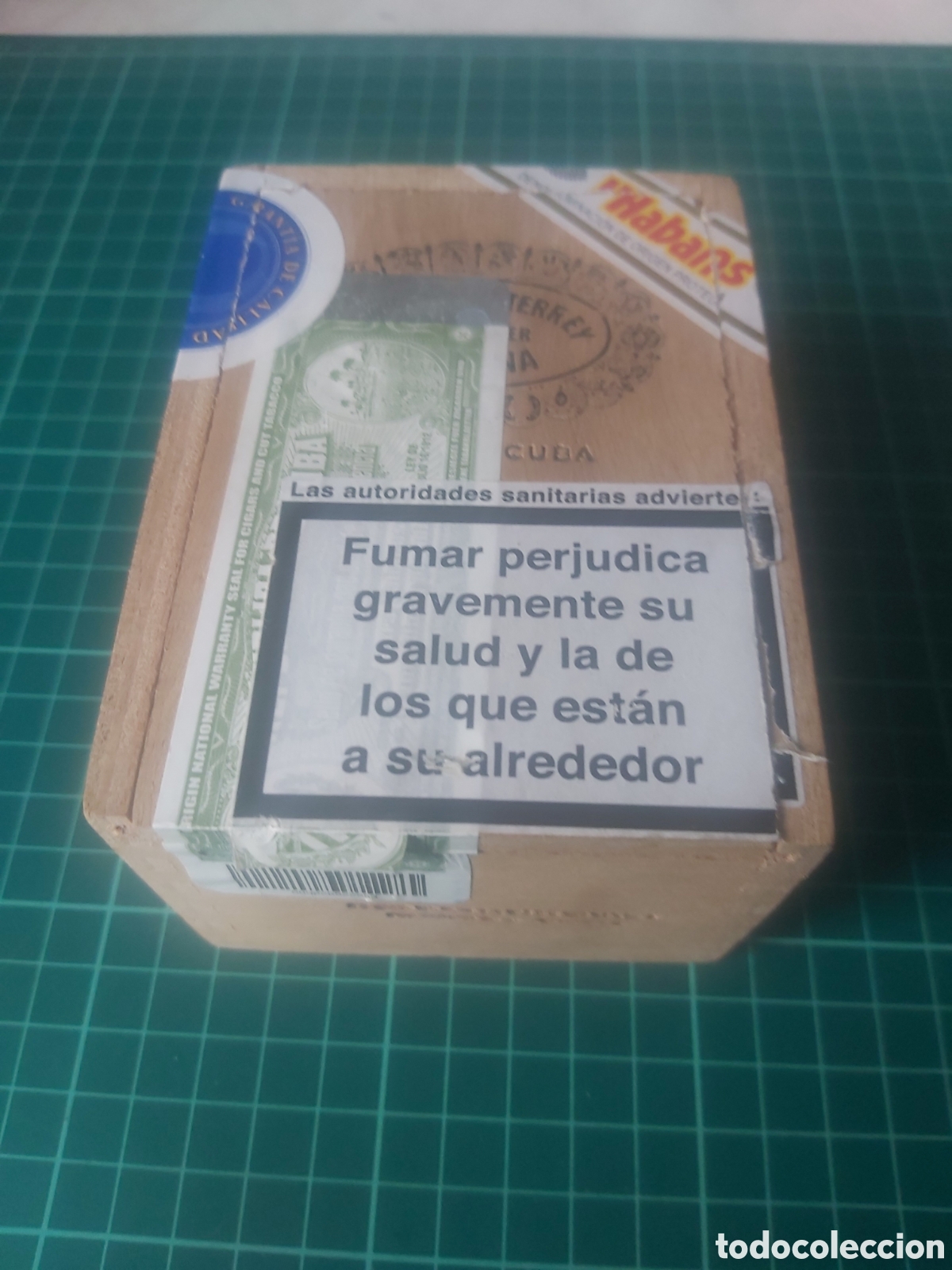 Cajas y cajitas met&aacute;licas: habanos Caja vac&iacute;a tabacos 25 hiyo de Monterrey habana cuba Ver mis lotes cajas puros