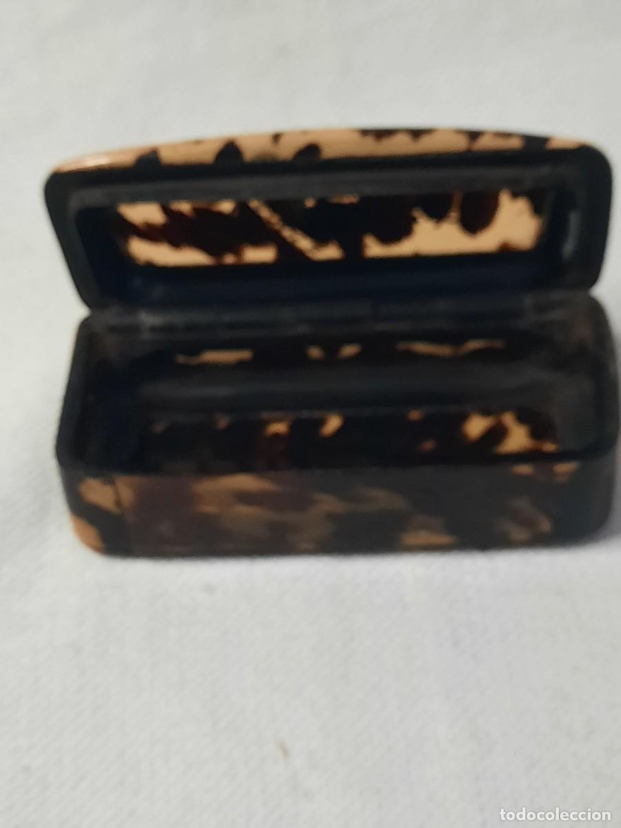 Cajas y cajitas met&aacute;licas: Antigua caja para rape - Foto 3