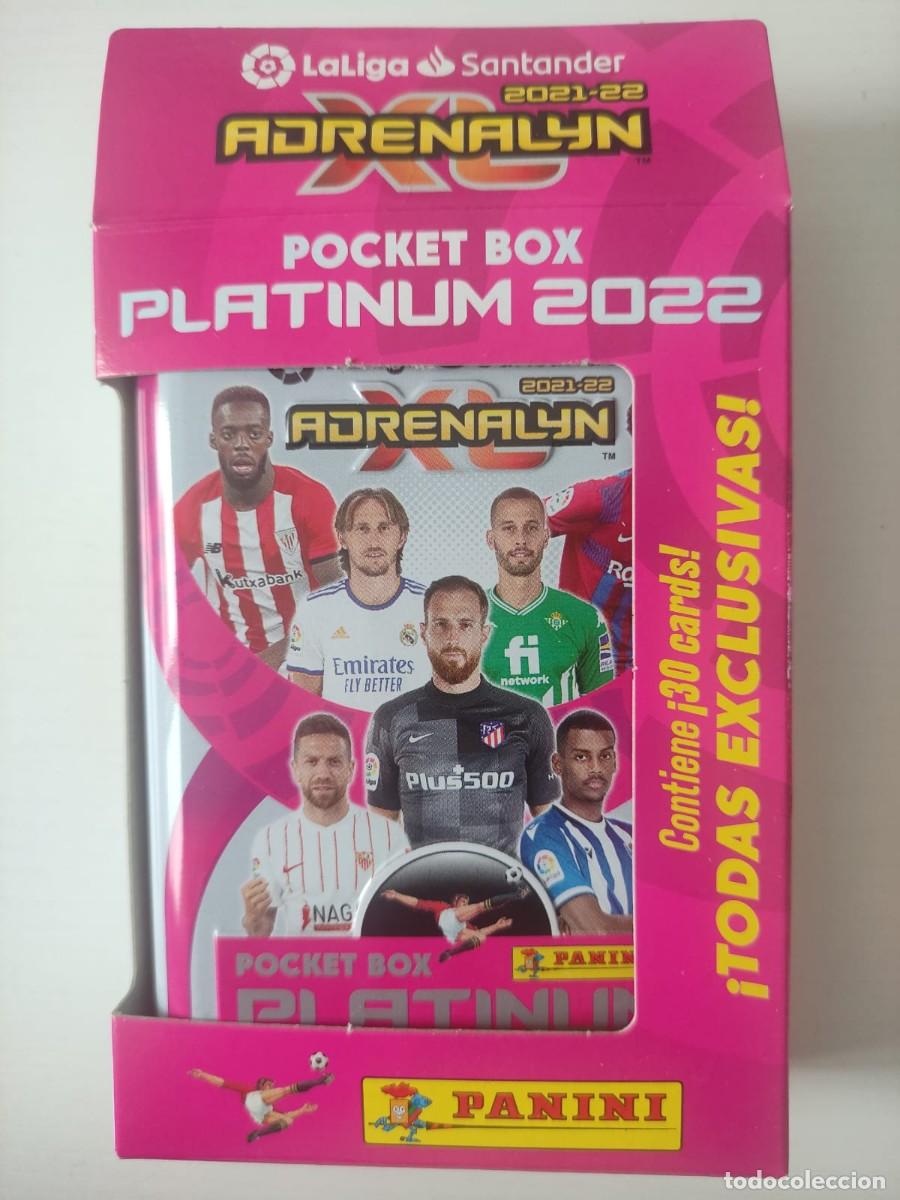 Cajas y cajitas met&aacute;licas: CAJA METALICA - POCKET BOX - PLATINUM 2022 - VACIA - CON CAJA CARTON ORIGINAL - ADRENALYN 2022