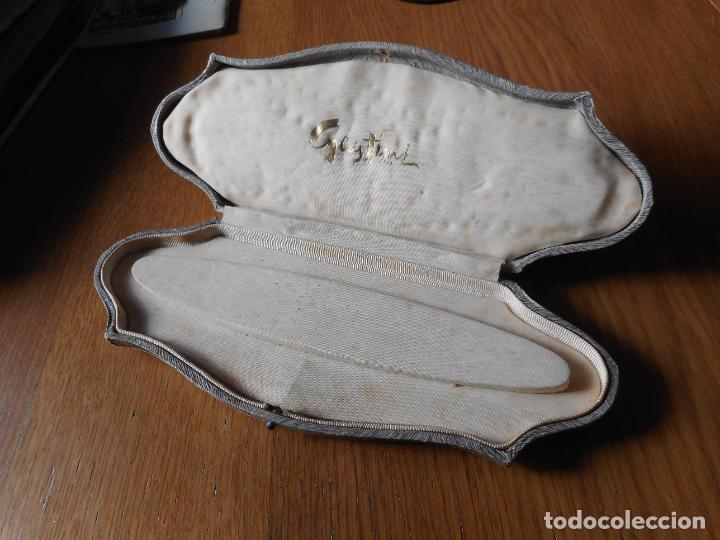 Cajas y cajitas met&aacute;licas: ANTIGUA CAJITA O ESTUCHE DE JOYERIA SIGLO XX. GARGANTILLA COLLAR