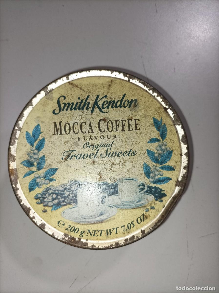 Casse e cassette metalliche: Caja met&aacute;lica antigua SMITH KENDON TRAVEL SWEETS