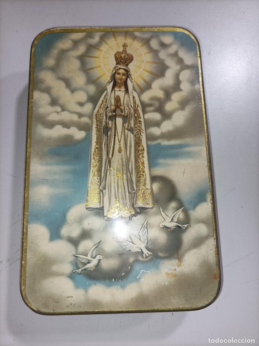 Casse e cassette metalliche: Caja met&aacute;lica antigua DULCES &rdquo;LA MILAGROSA&rdquo; ALEJANDRO GONZ&Aacute;LEZ BORDAS PUENTE GENIL