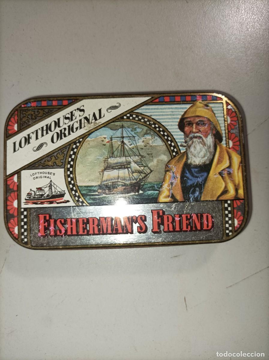 Casse e cassette metalliche: Caja met&aacute;lica antigua FISHERMAN'S FRIENDS LOFTHOUSE'S ORIGINAL