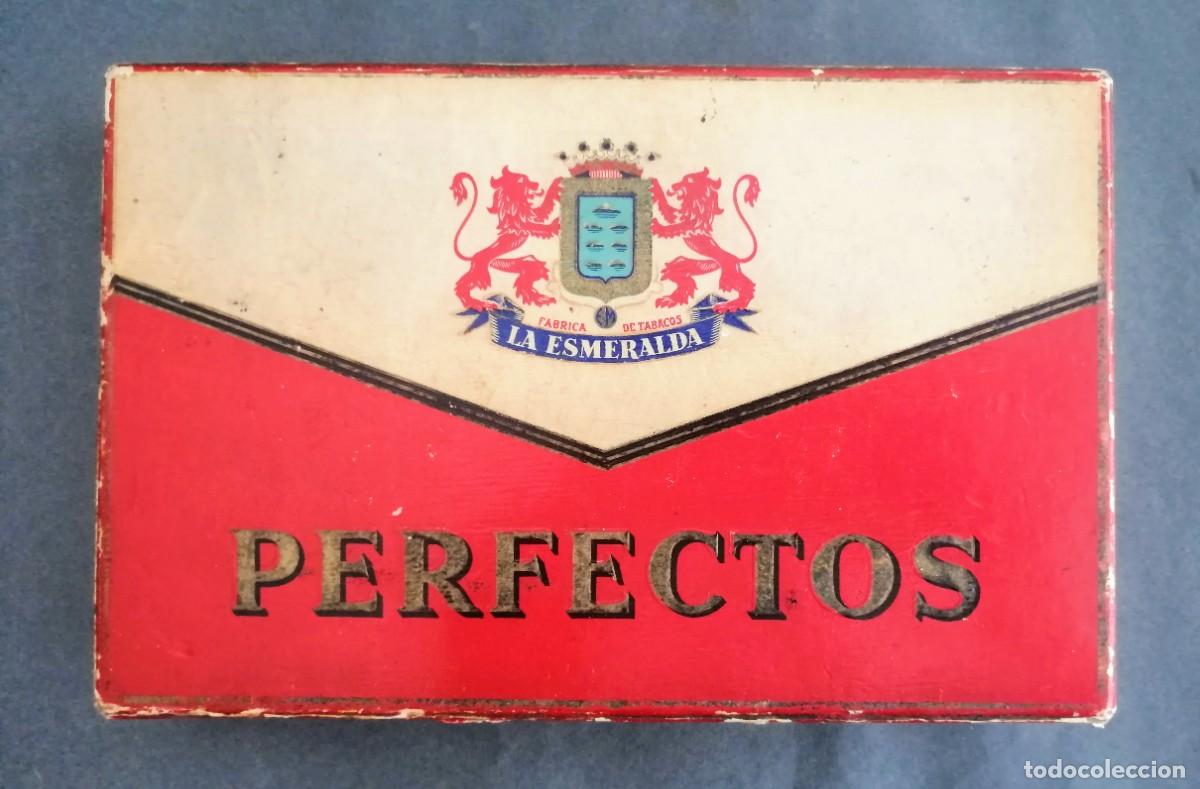 Cajas y cajitas met&aacute;licas: PUROS PERFECTOS. LA ESMERALDA. CAJA VACIA. ENVIO INCLUIDO