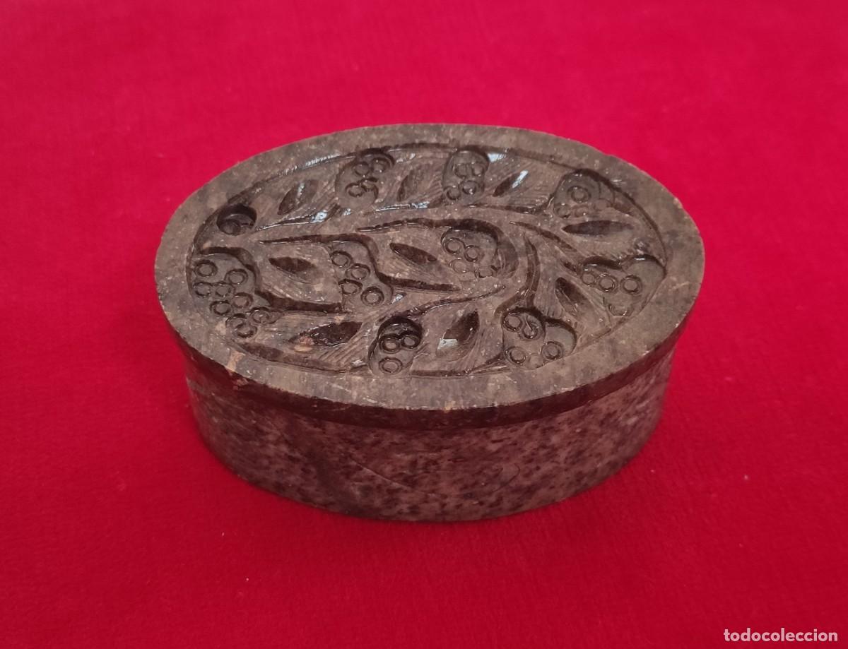 Cajas y cajitas met&aacute;licas: CAJITAS DE PIEDRA TALLADA - Foto 1