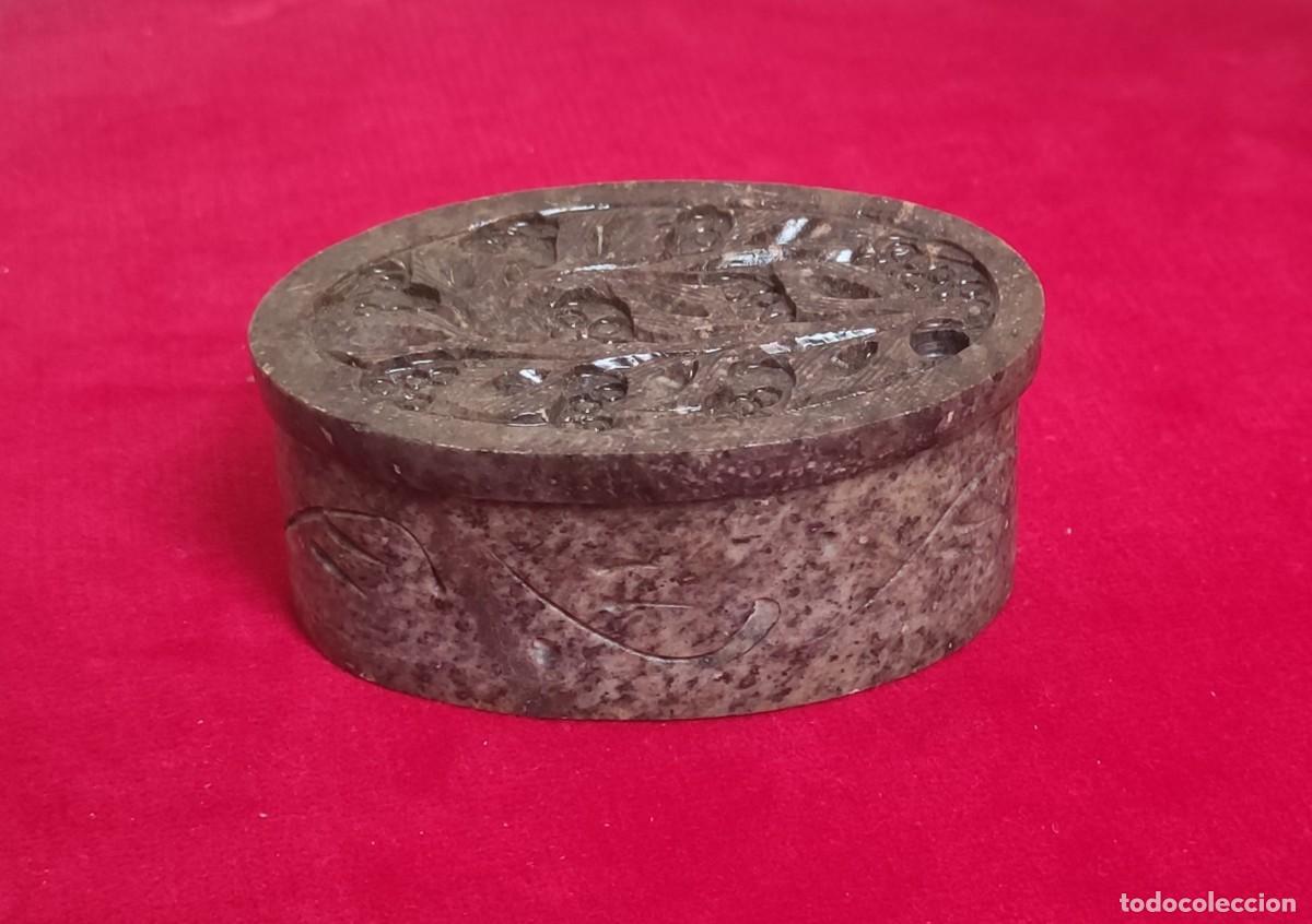 Cajas y cajitas met&aacute;licas: CAJITAS DE PIEDRA TALLADA - Foto 6