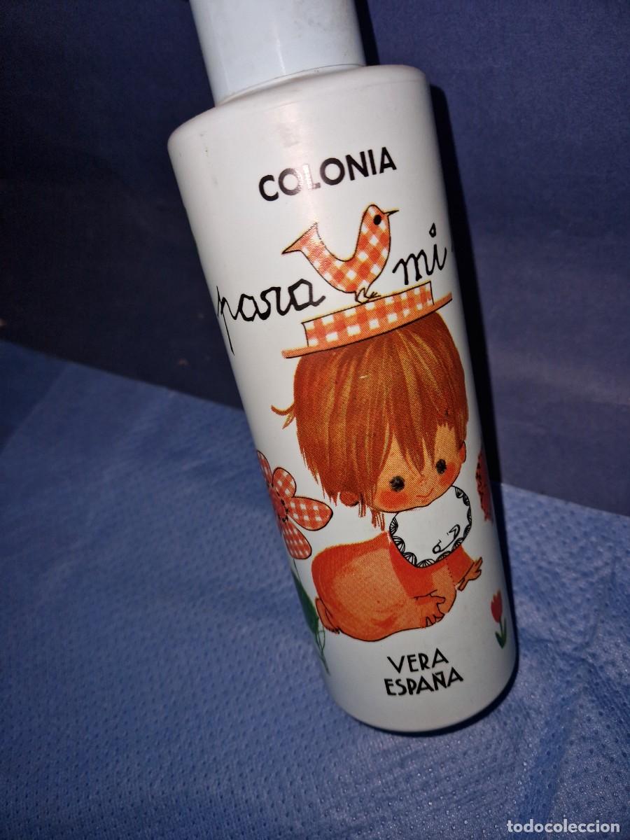 Cajas y cajitas met&aacute;licas: FRASCO DE COLONIA PARA MI BEBE DE VERA// LLENO DE ANTIGUA DROGUERIA A&Ntilde;OS 70, de 850ML