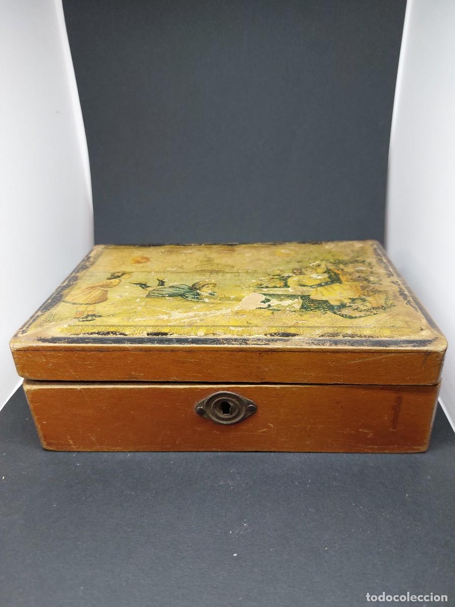 Cajas y cajitas met&aacute;licas: Cajita antigua - Foto 1